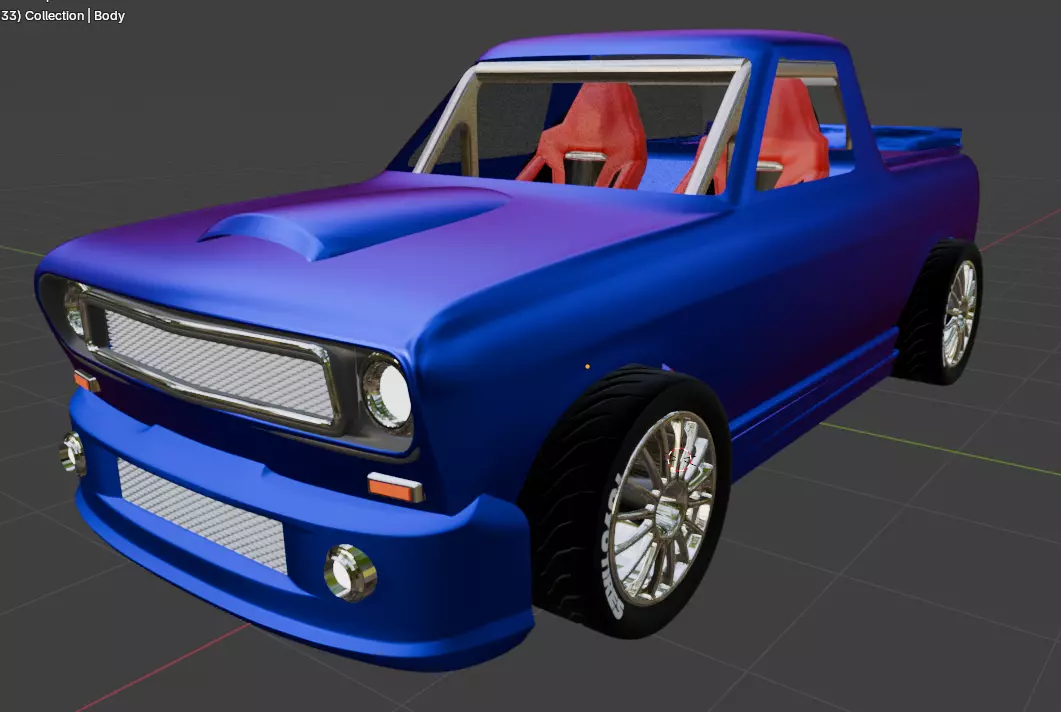 truck 2 Free 3D model