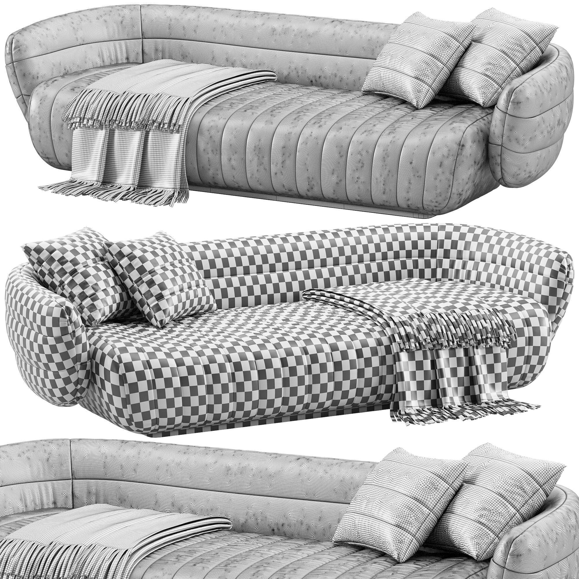 Baxter Sofa Tactile 3D model_6