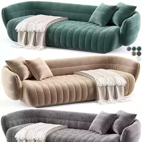 Baxter Sofa Tactile 3D model