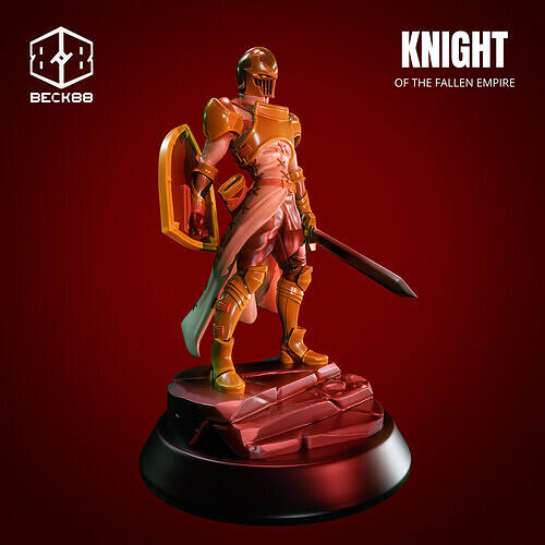  Knight of the Fallen Empire Free 3D print model