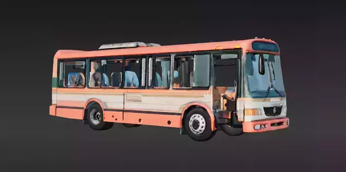 Bus City 3D print model