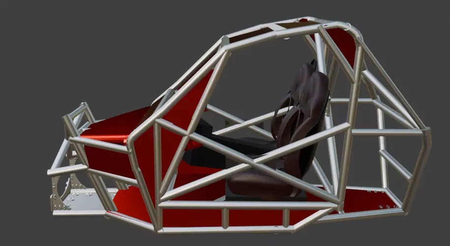 buggy frame Free 3D model