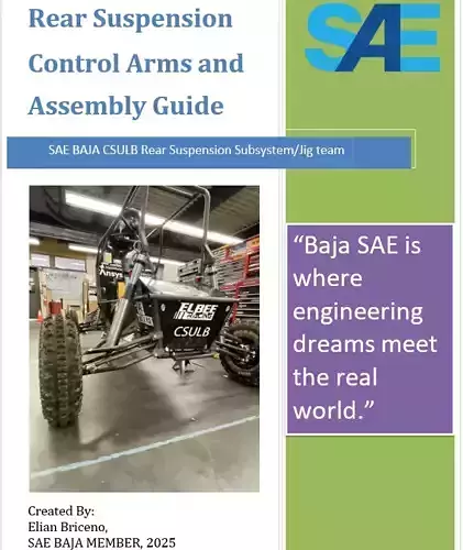 Rear Suspension  Control Arms and Assembly Guide Fro SAE BAJA