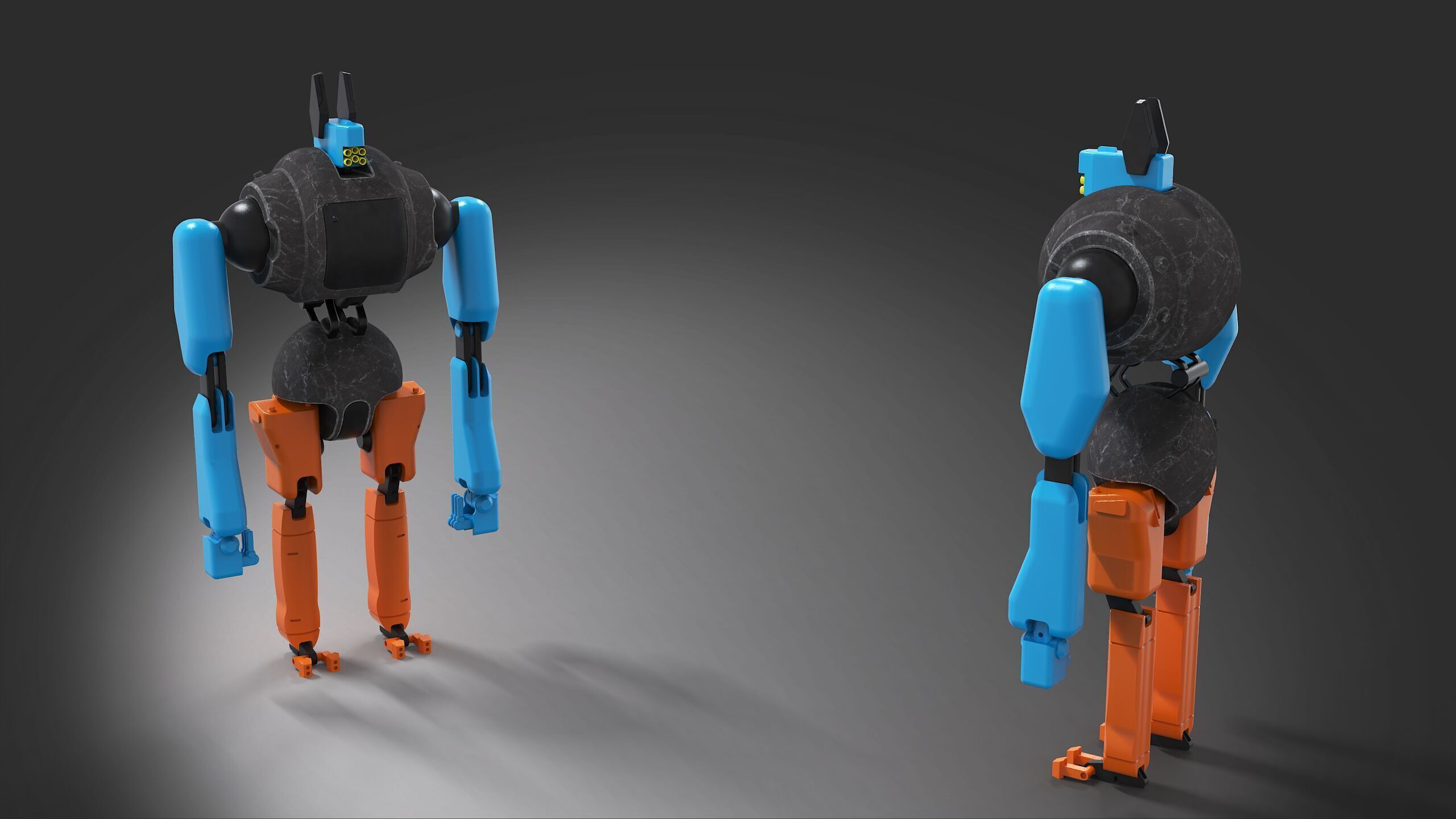 Robotic automat CRb droid 3D model_5