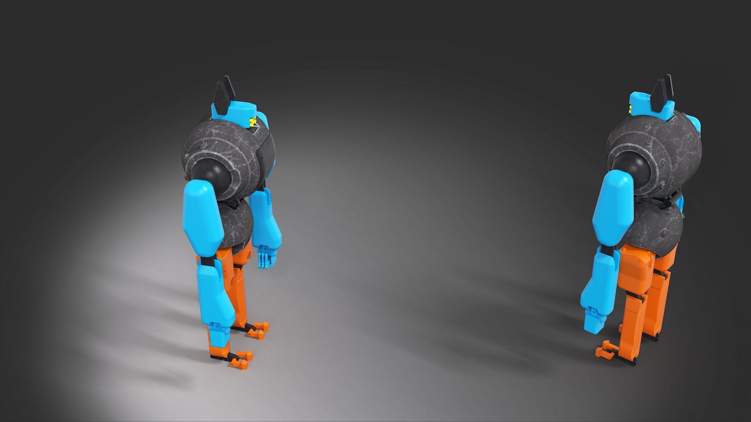 Robotic automat CRb droid 3D model_6
