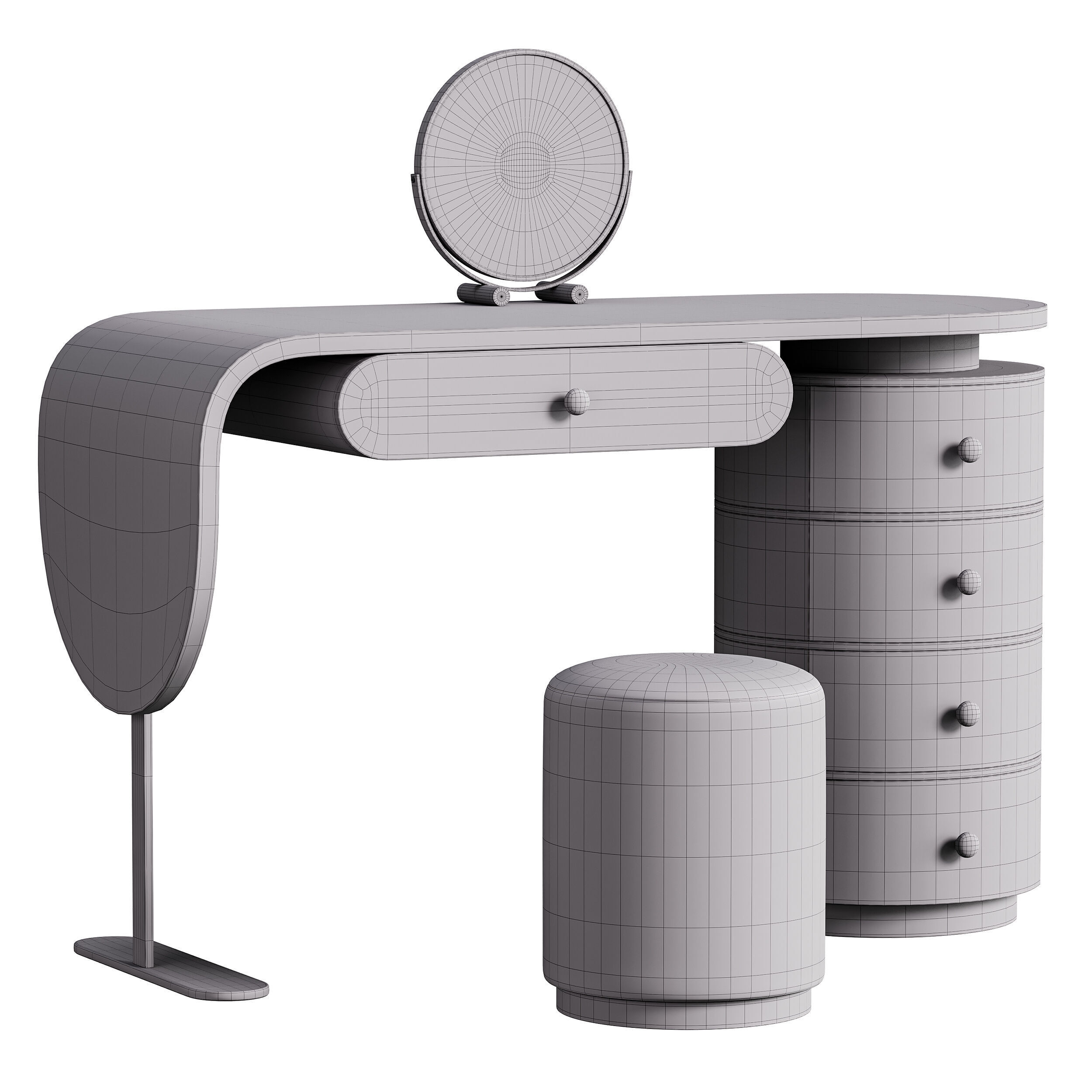 Dressing table 22 3D model_14