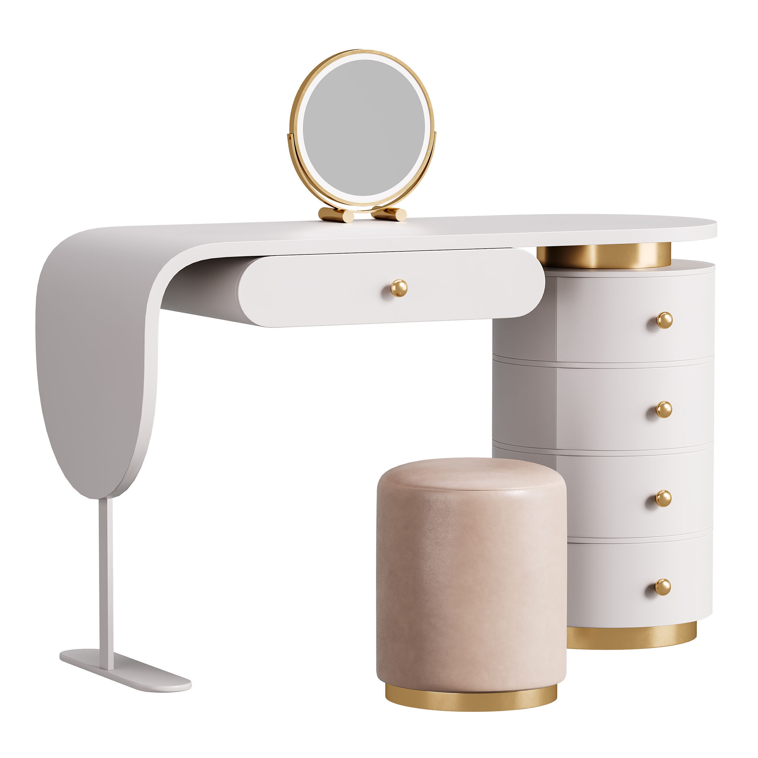 Dressing table 22 3D model_2