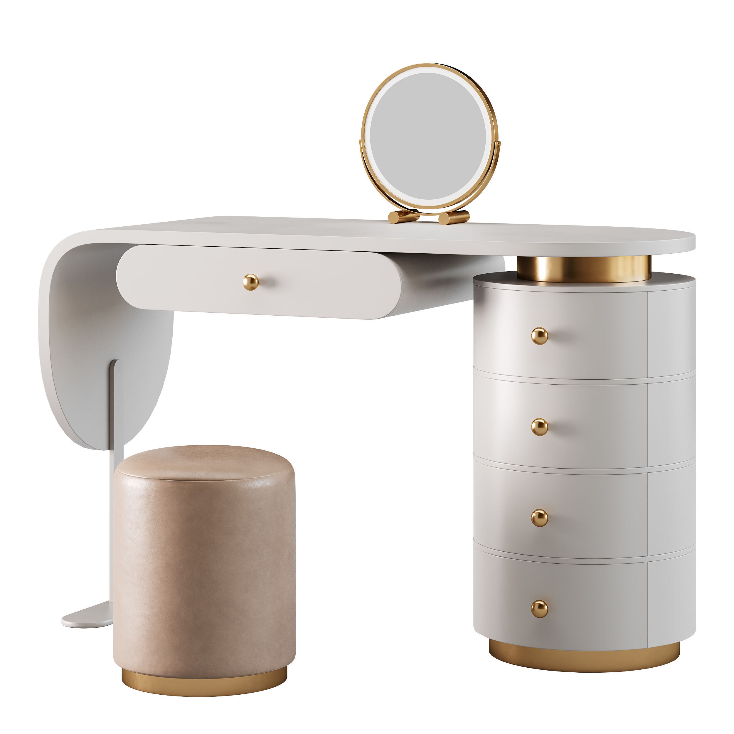 Dressing table 22 3D model_9