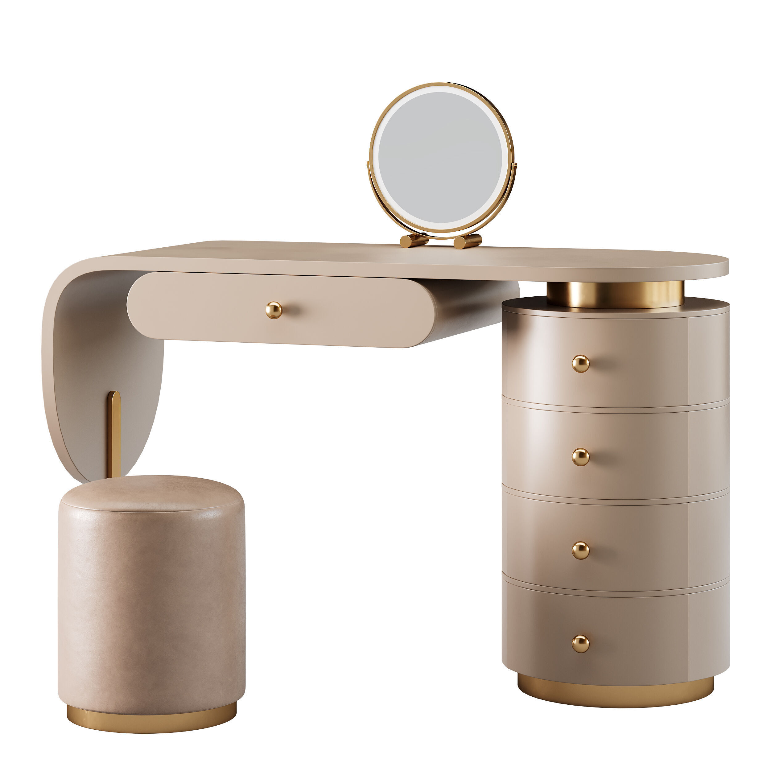 Dressing table 22 3D model_7