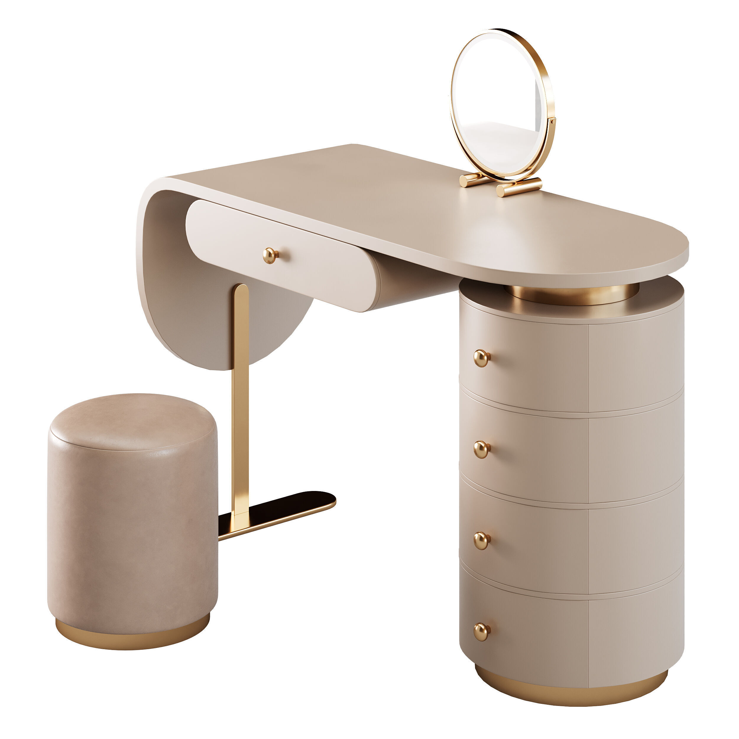 Dressing table 22 3D model_8