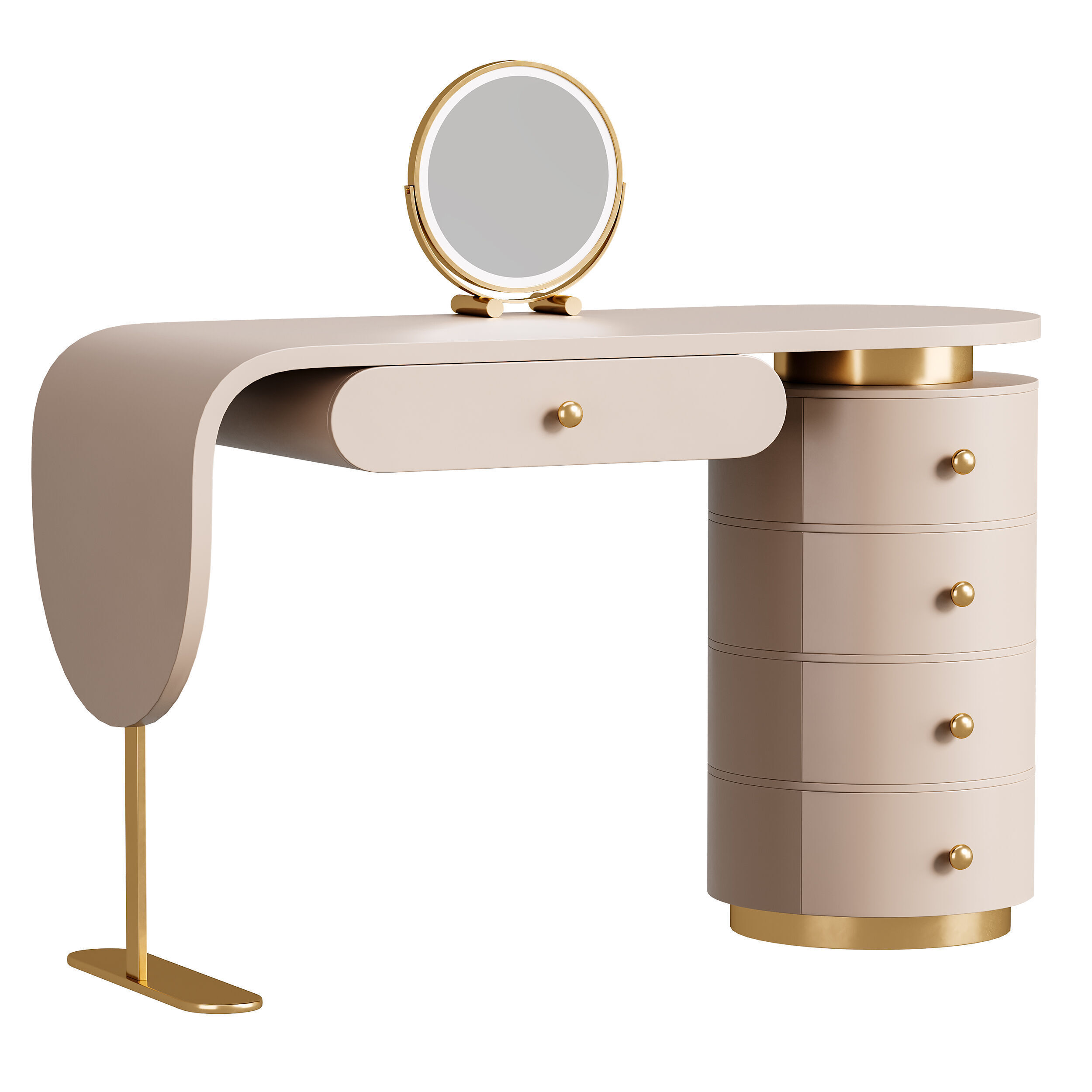 Dressing table 22 3D model_4
