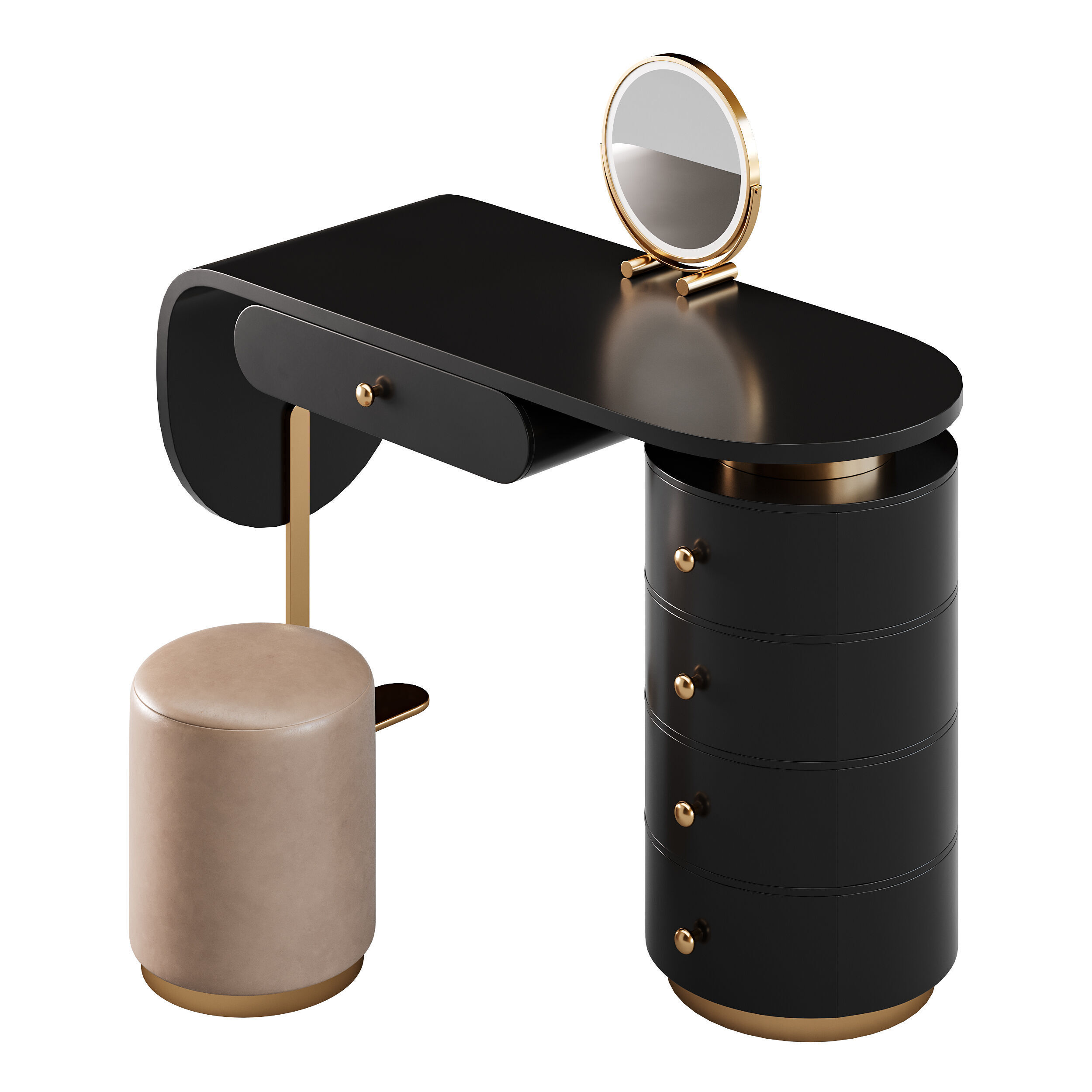 Dressing table 22 3D model_6