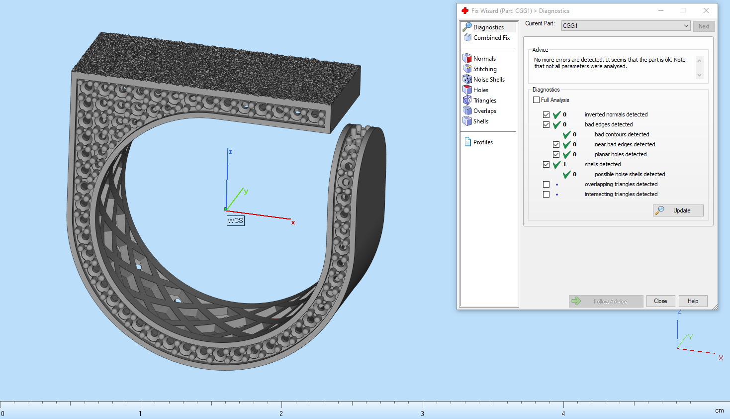 Lightweight fashion ring model 775 3D print model_7