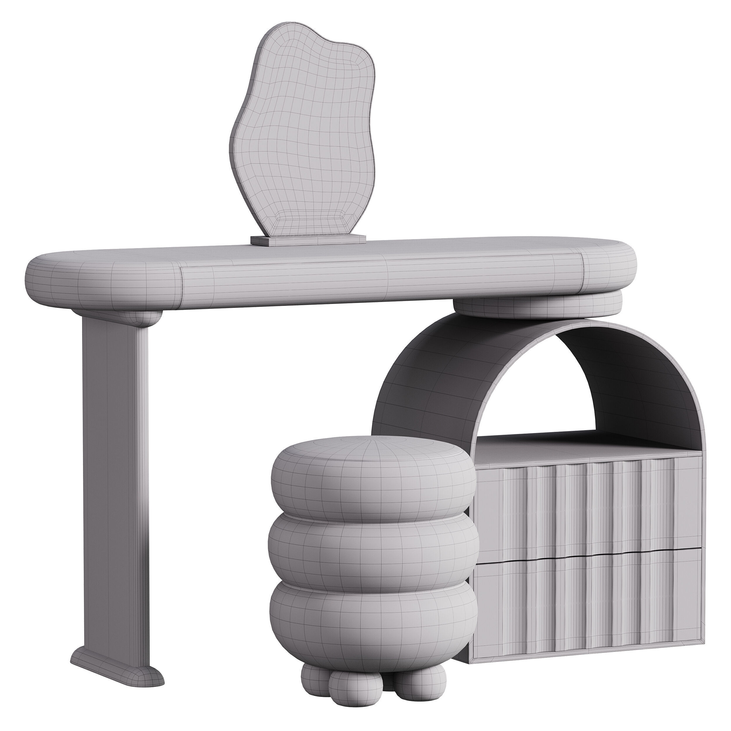 Dressing table 23 3D model_13