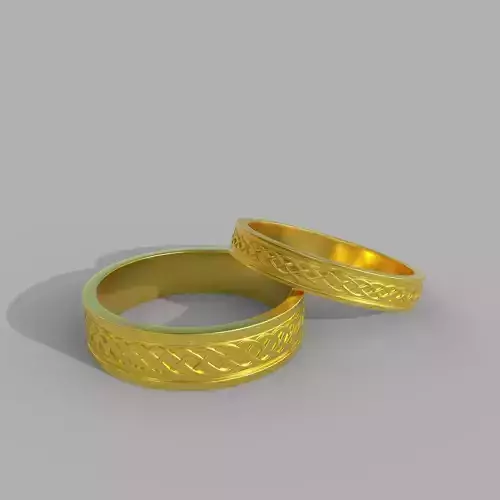 Character Ring 3D model