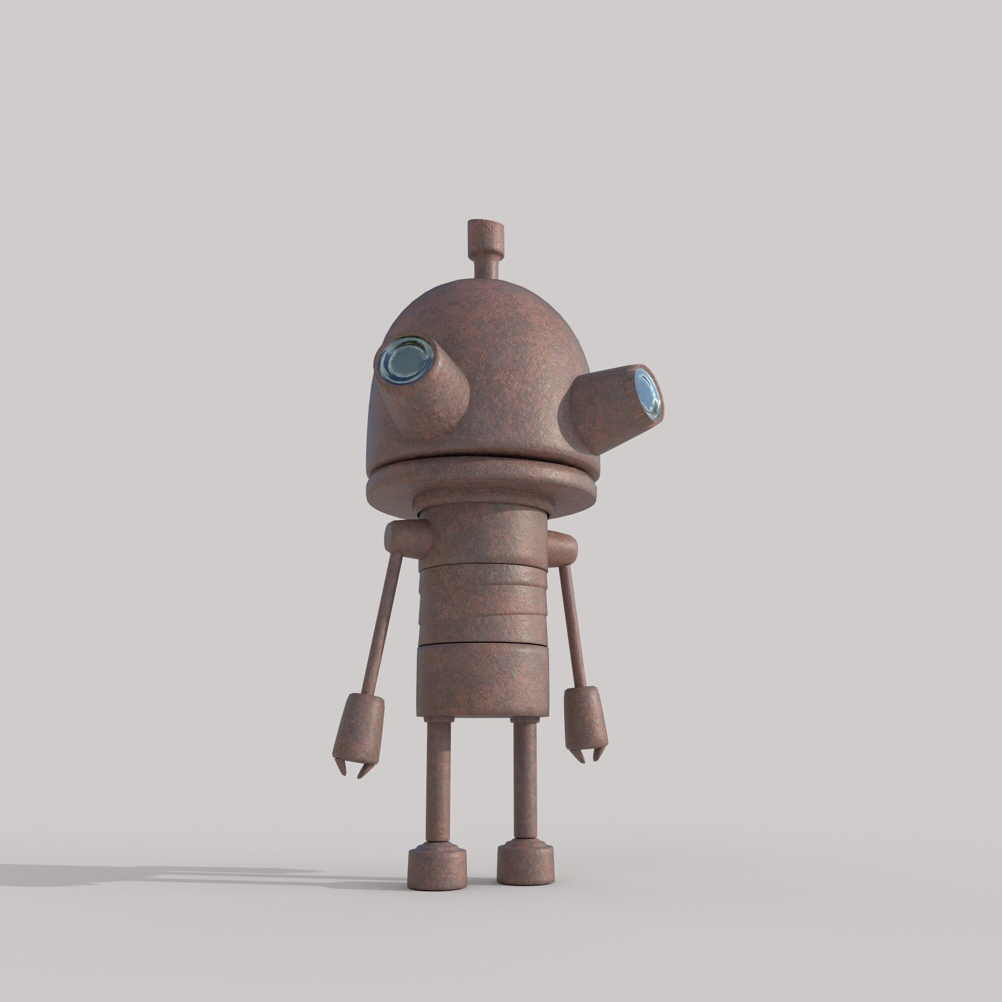 Robot Toy 3D model_4