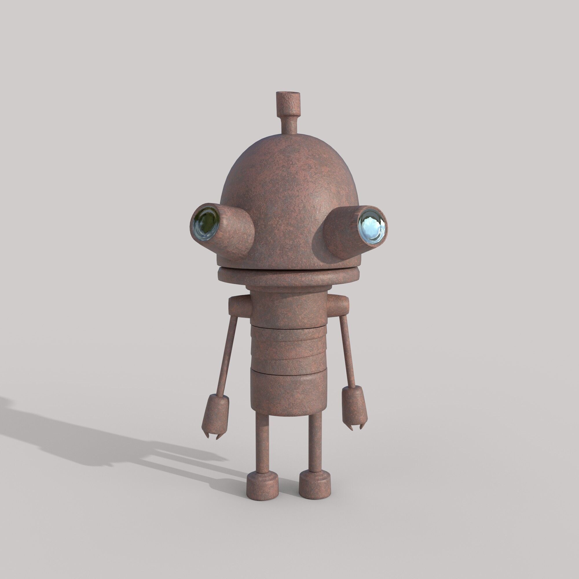 Robot Toy 3D model_2
