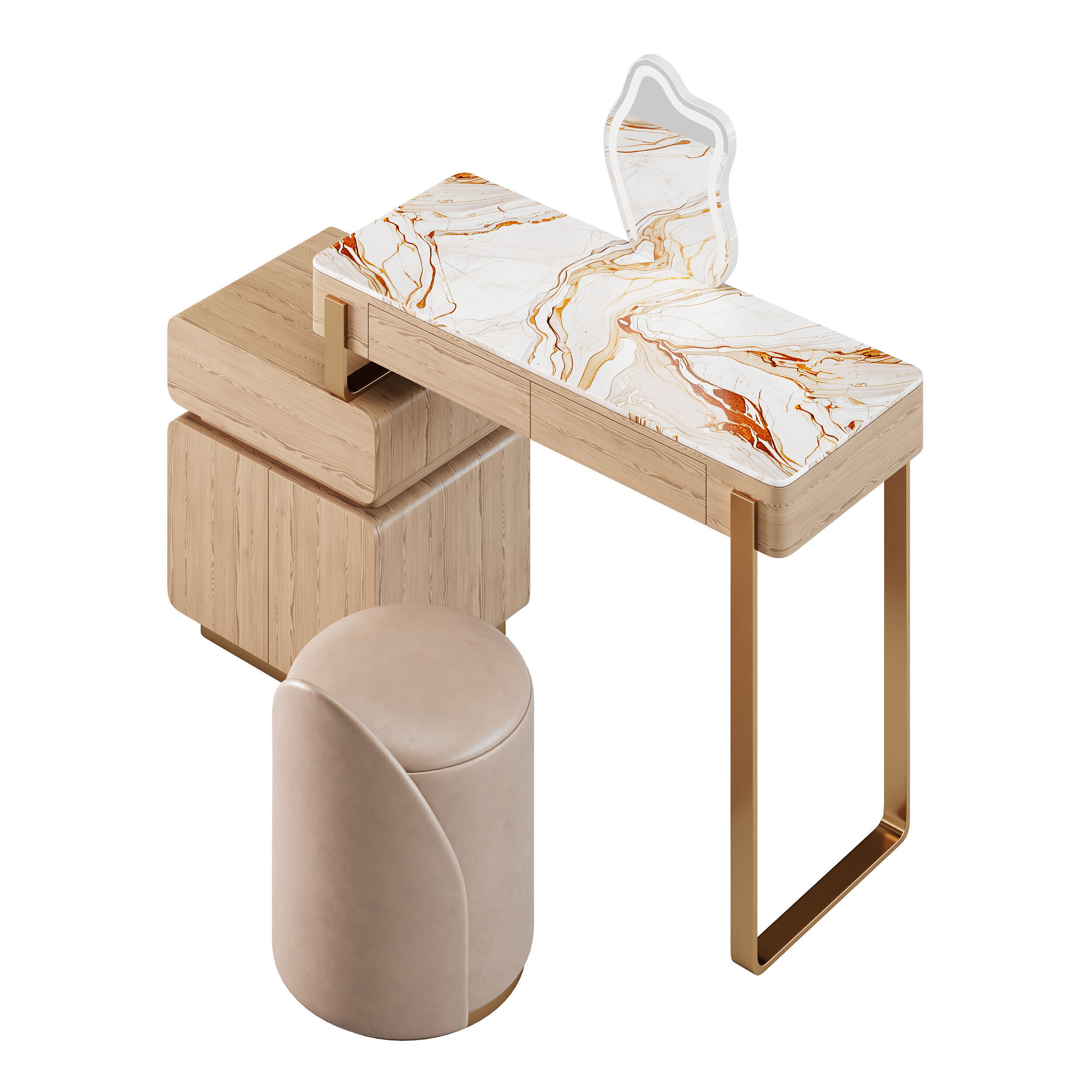 Dressing table 26 3D model_8