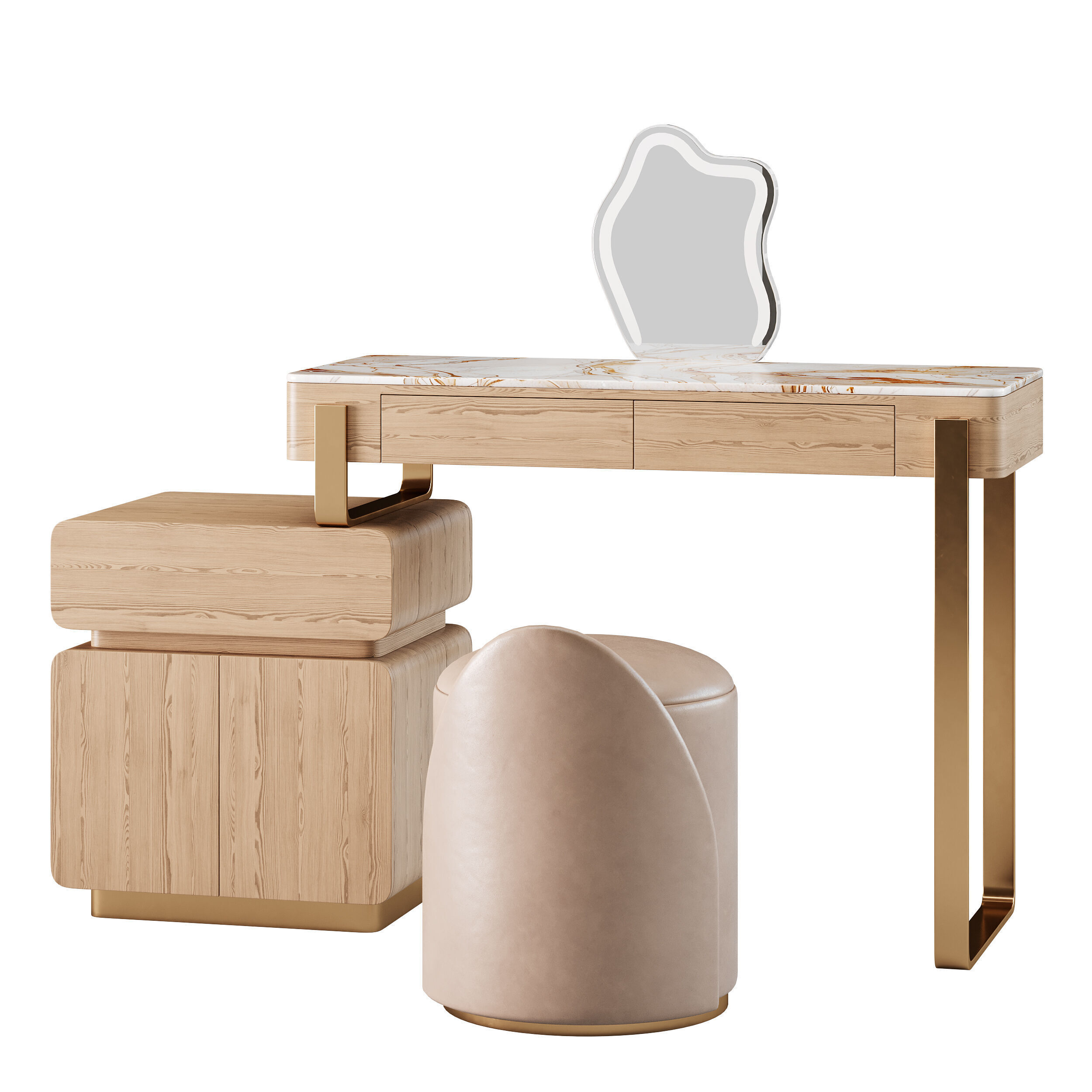 Dressing table 26 3D model_9