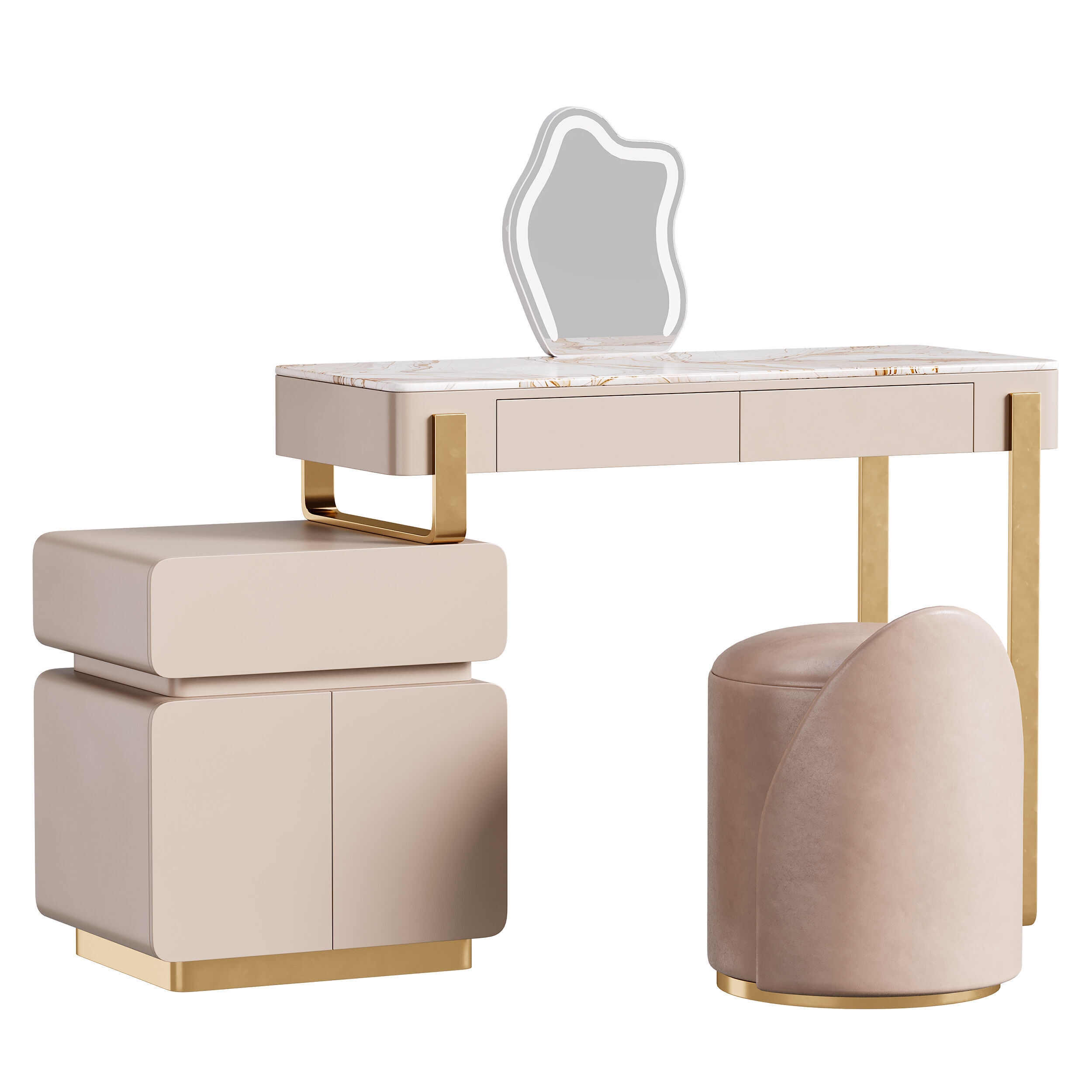 Dressing table 26 3D model_12