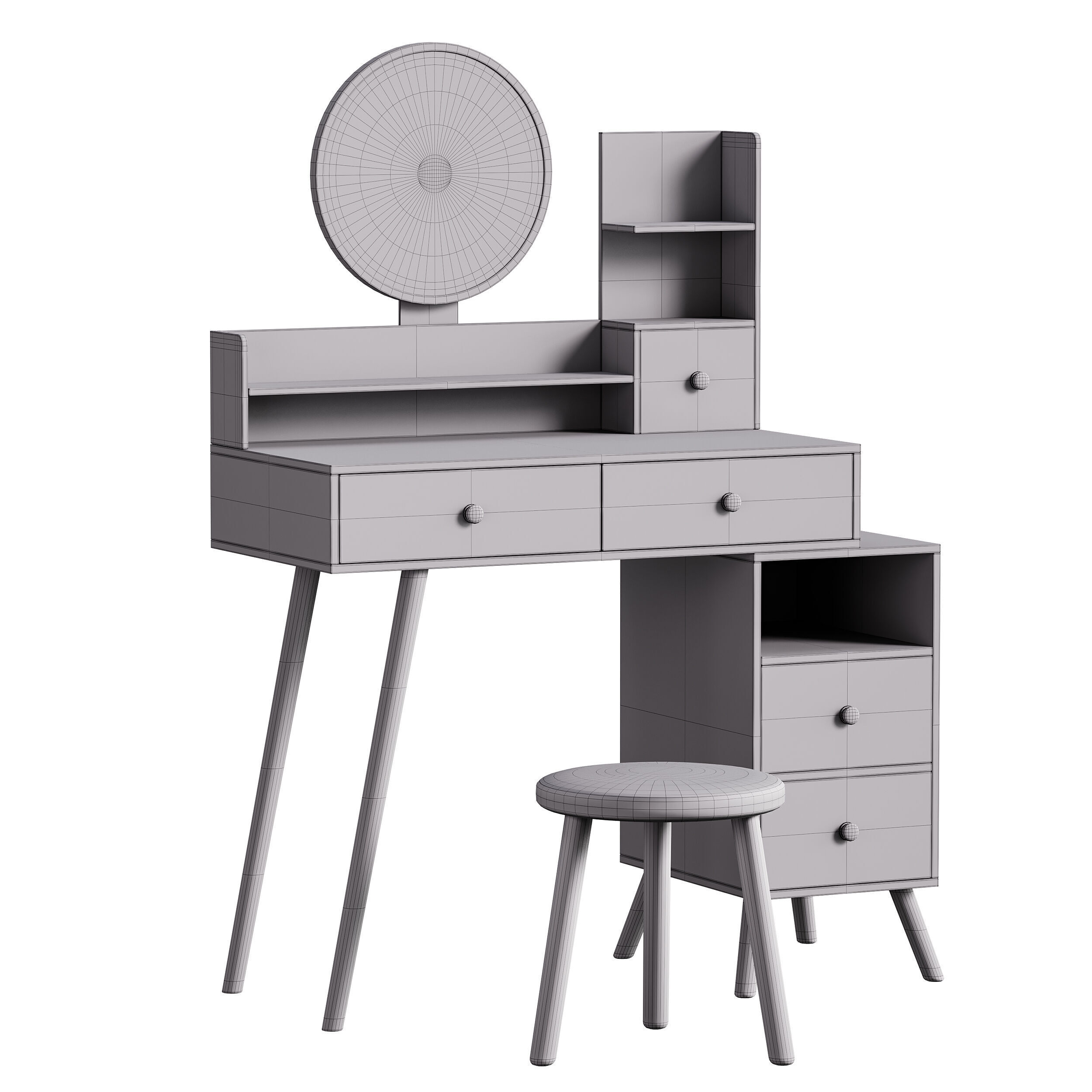 Dressing table 28 3D model_13