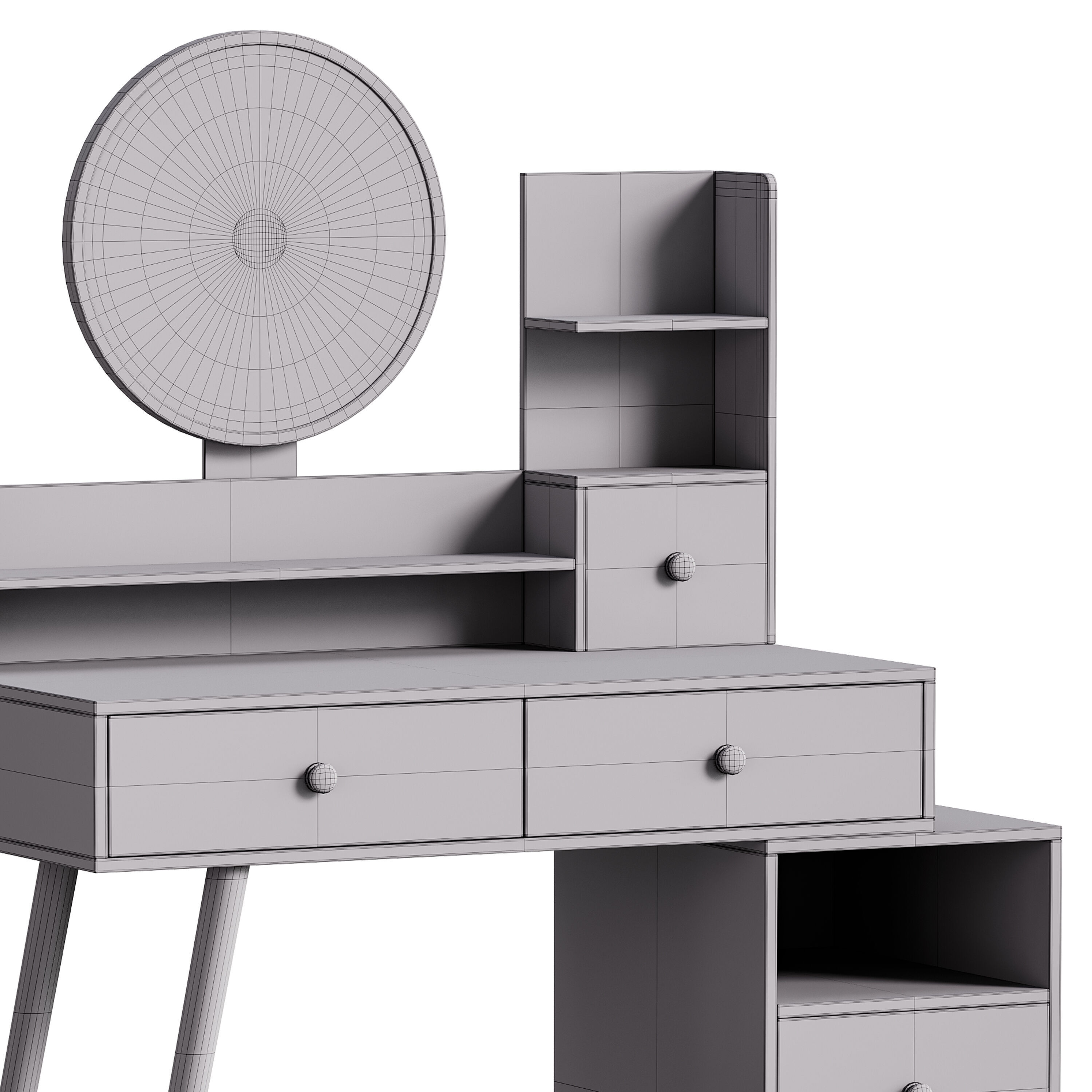 Dressing table 28 3D model_14