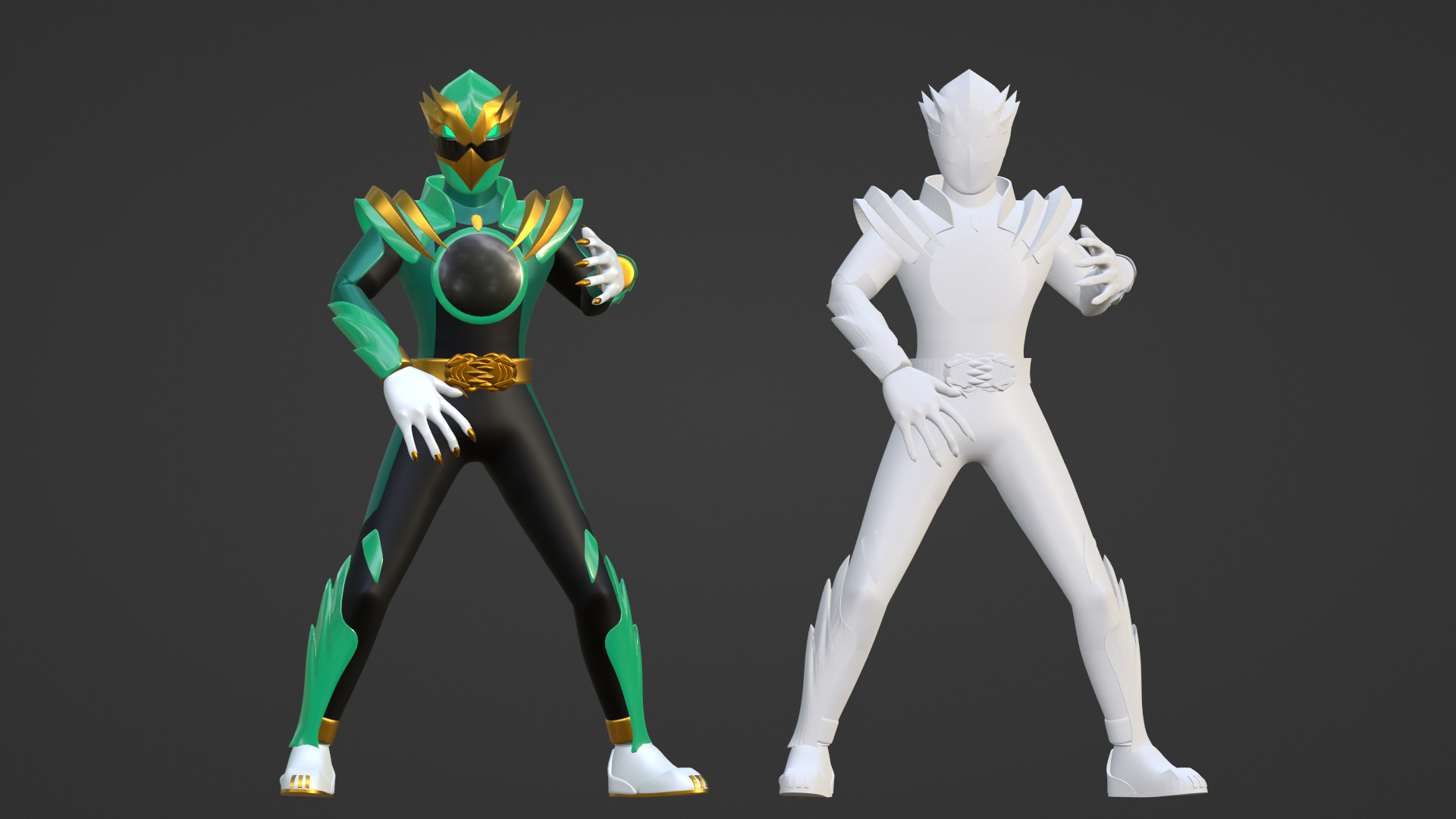 GozyuEagle - No1 Sentai Gozyuger 3D model_18
