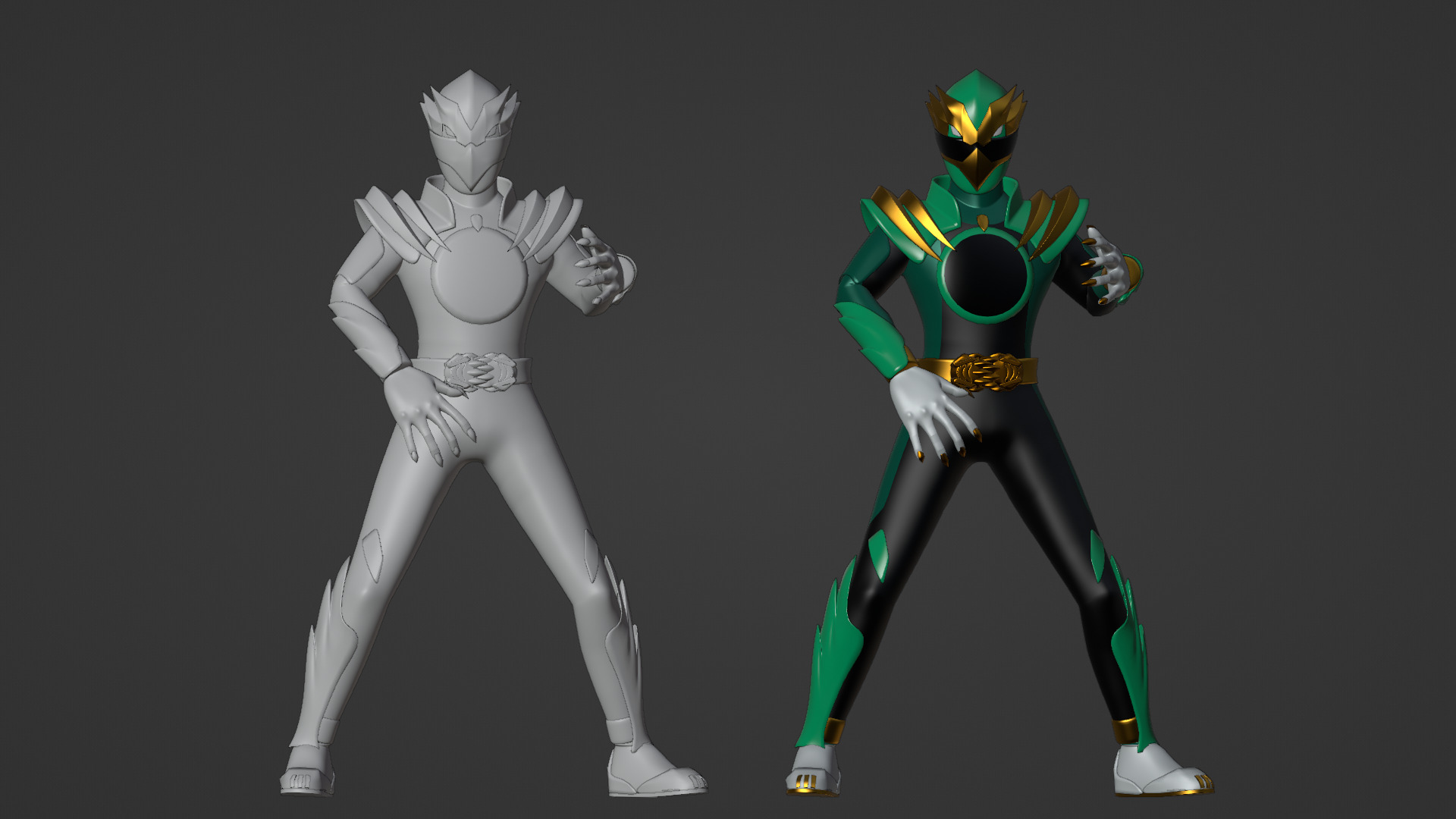 GozyuEagle - No1 Sentai Gozyuger 3D model_16