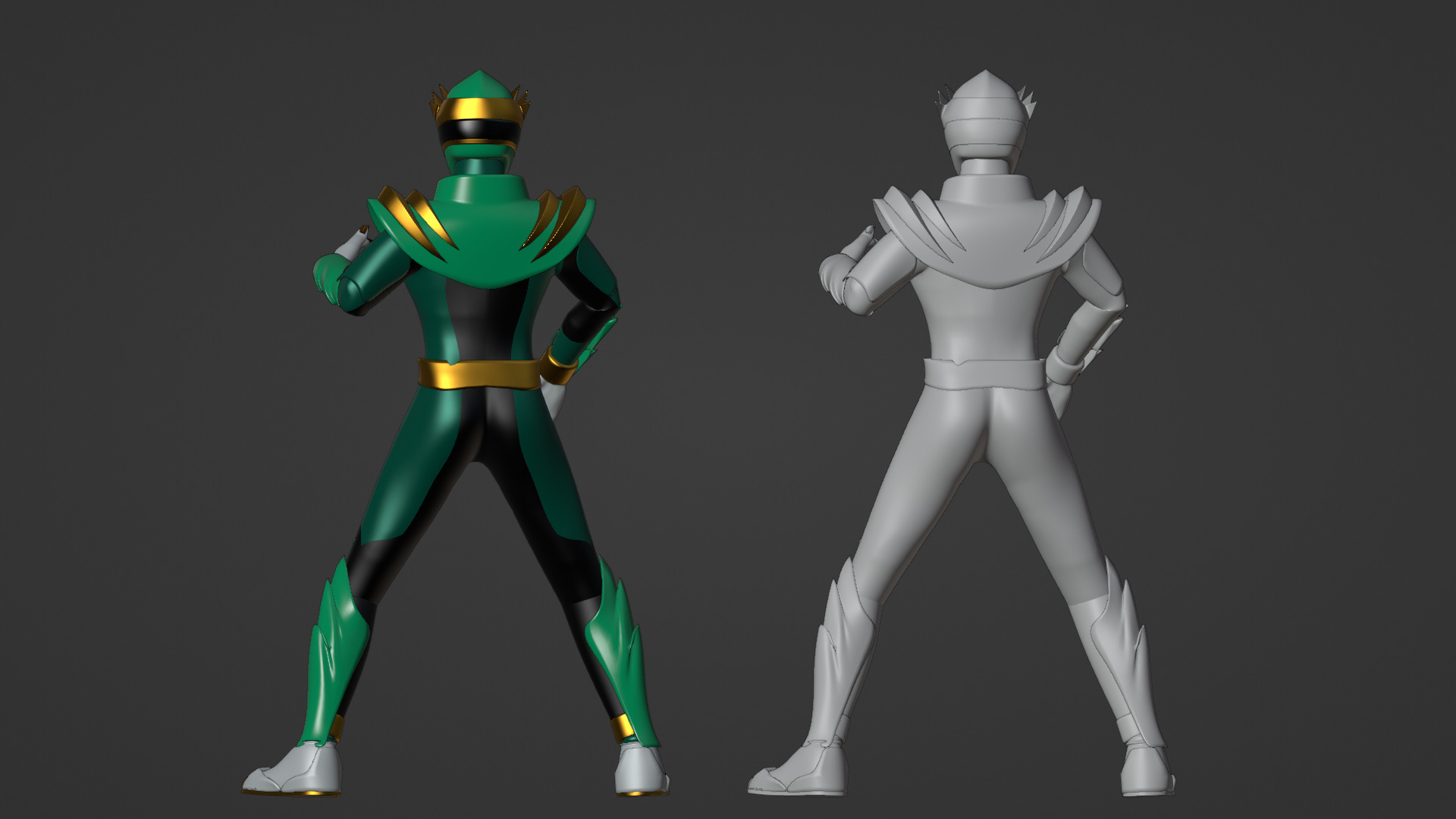 GozyuEagle - No1 Sentai Gozyuger 3D model_17