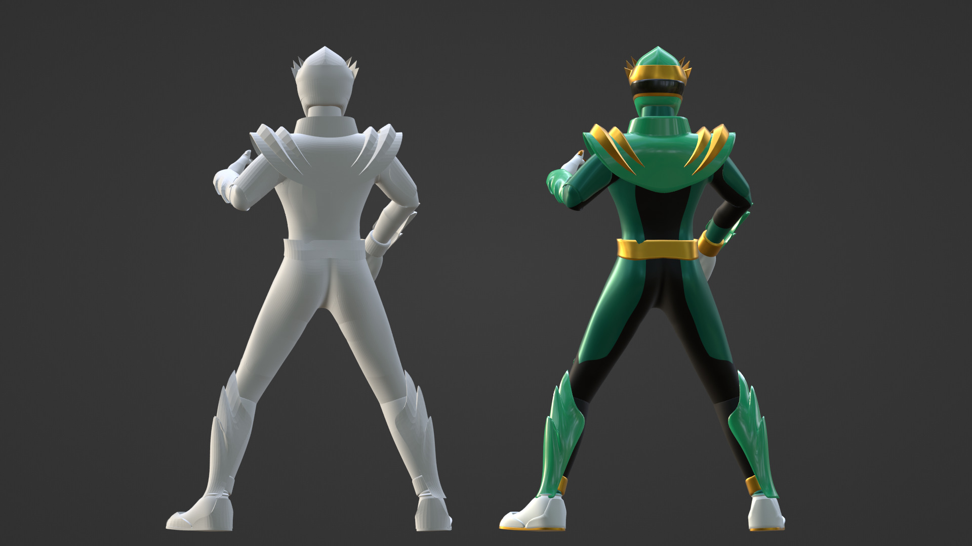 GozyuEagle - No1 Sentai Gozyuger 3D model_19