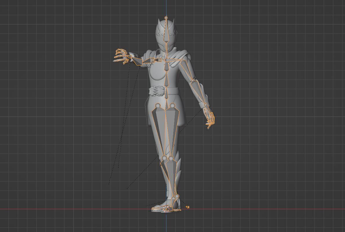 GozyuUnicorn  - No1 Sentai Gozyuger 3D model_14