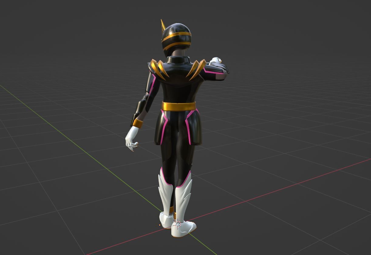 GozyuUnicorn  - No1 Sentai Gozyuger 3D model_7