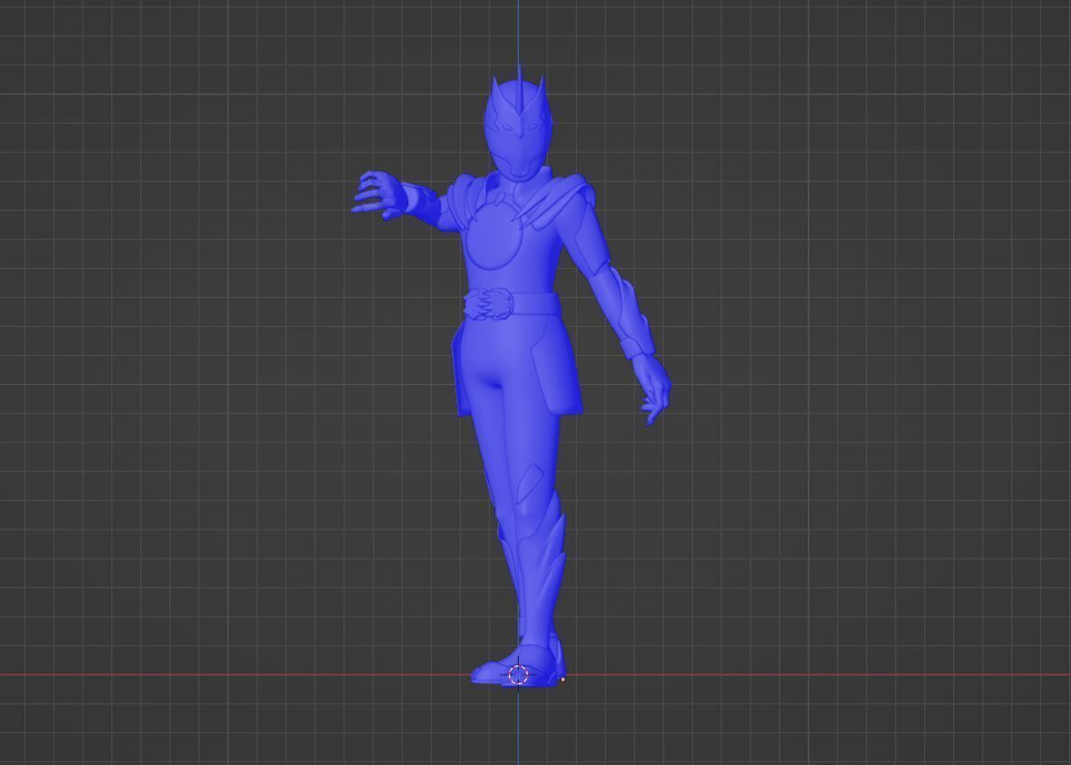 GozyuUnicorn  - No1 Sentai Gozyuger 3D model_16