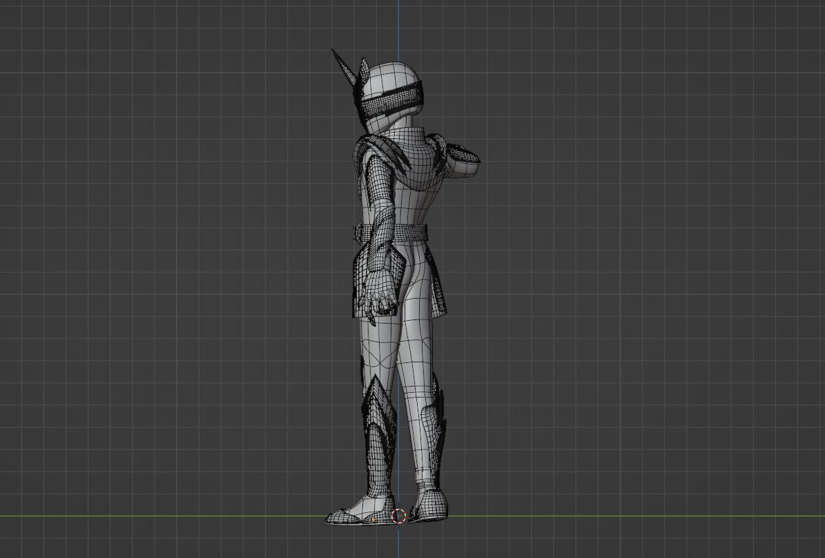 GozyuUnicorn  - No1 Sentai Gozyuger 3D model_11