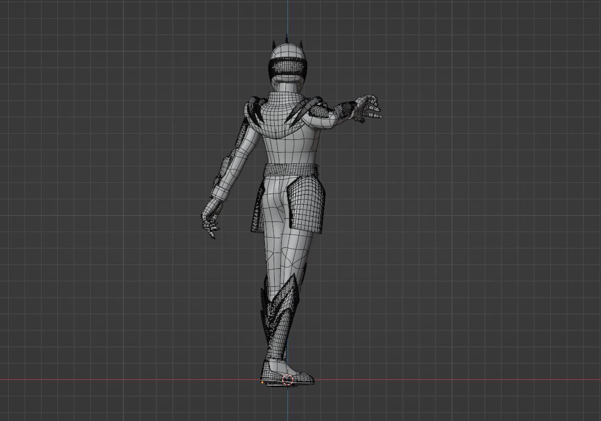 GozyuUnicorn  - No1 Sentai Gozyuger 3D model_12