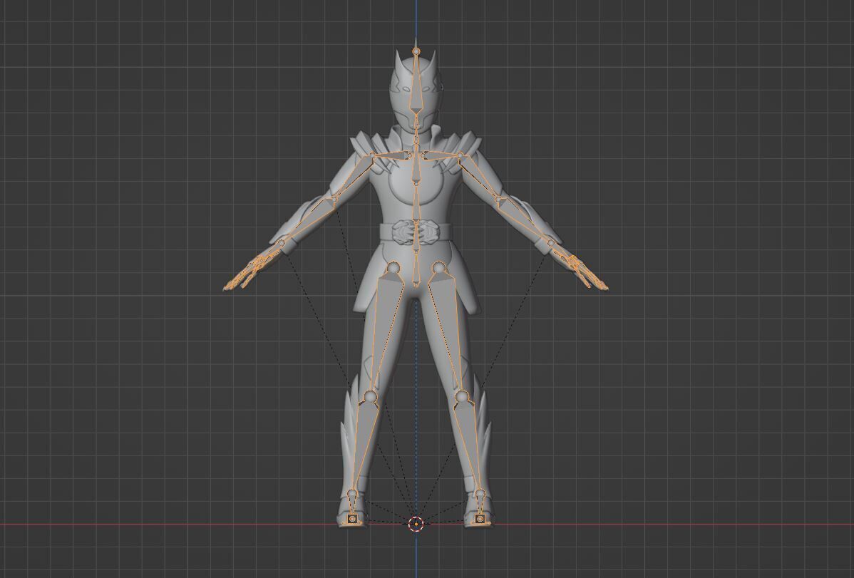 GozyuUnicorn  - No1 Sentai Gozyuger 3D model_15