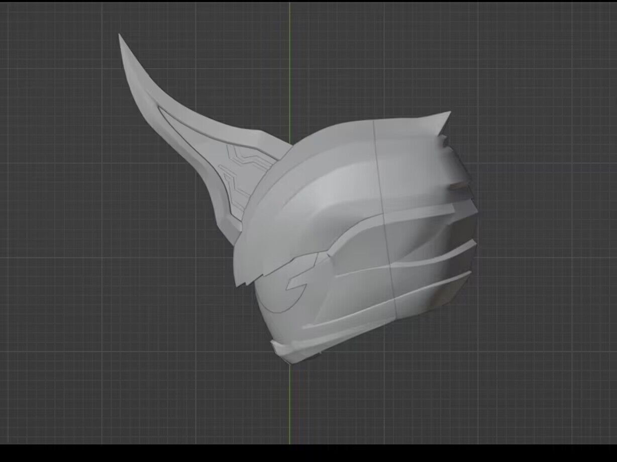 kamenrider Infinite ghost 3Dprint modle 3D print model_3