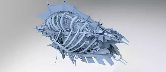 Fantasy Pirate Ship Hive station 3