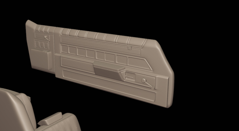 chevrolet caprice convertible 1973 3D print model_19