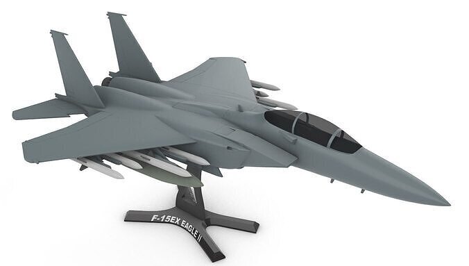 F 15EX Eagle II  3D print model