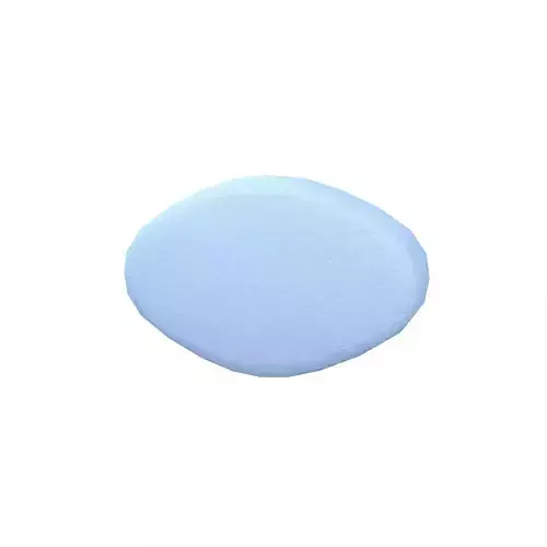 Little Blue Pill v1 001 Low-poly 3D model