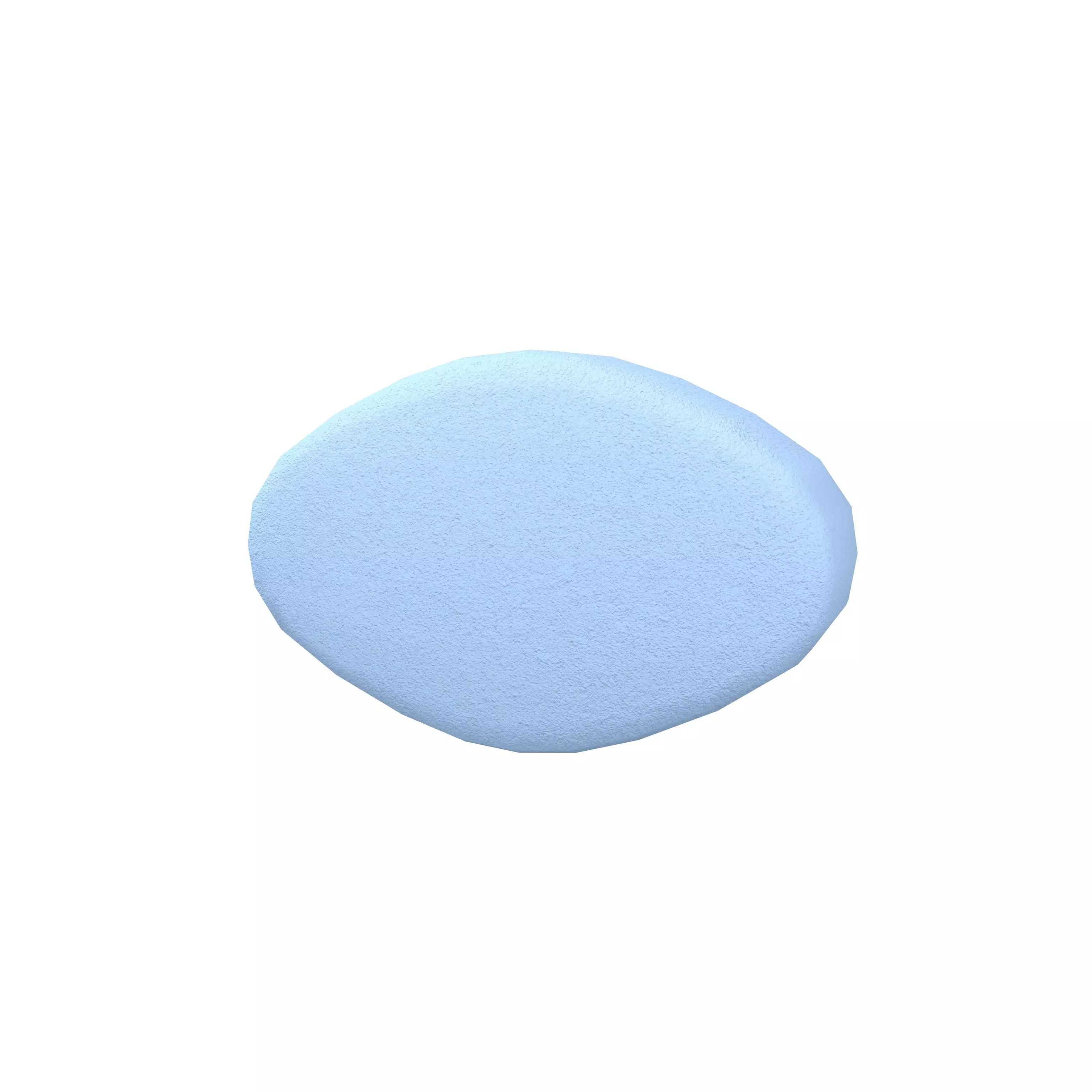 Little Blue Pill v1 001 Low-poly 3D model_0