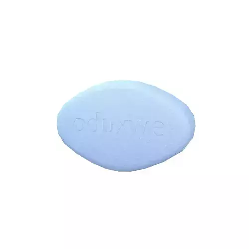 Little Blue Pill v1 002 Low-poly 3D model