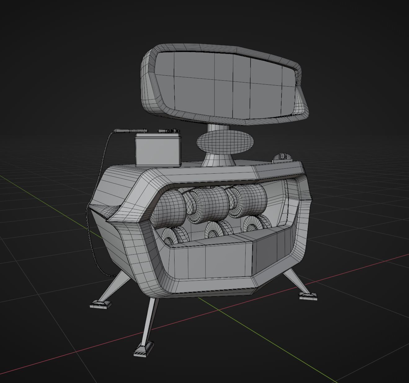 Pack-a-Punch Machine 3D model_5