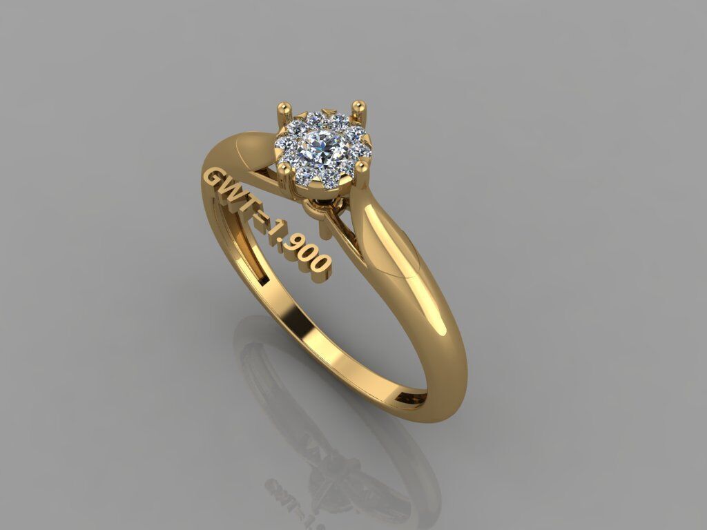 FANCE  RING 3D model_4