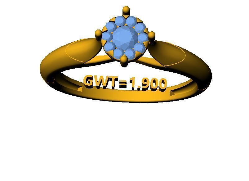 FANCE  RING 3D model_2