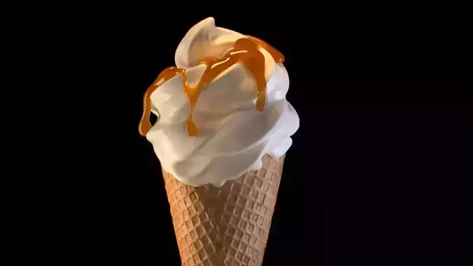Ice Cream Simulation Animated