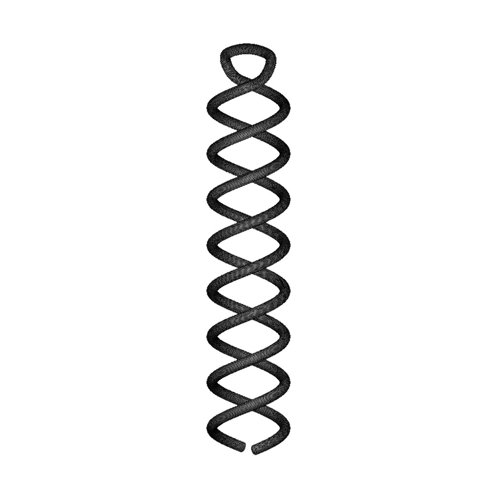 Spiral Lamp Filament 3D print model_3