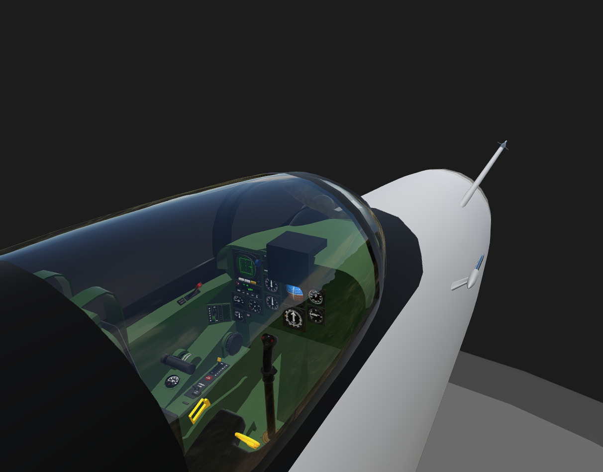 MiG-21 CGI 3D Model Low-poly 3D model_1