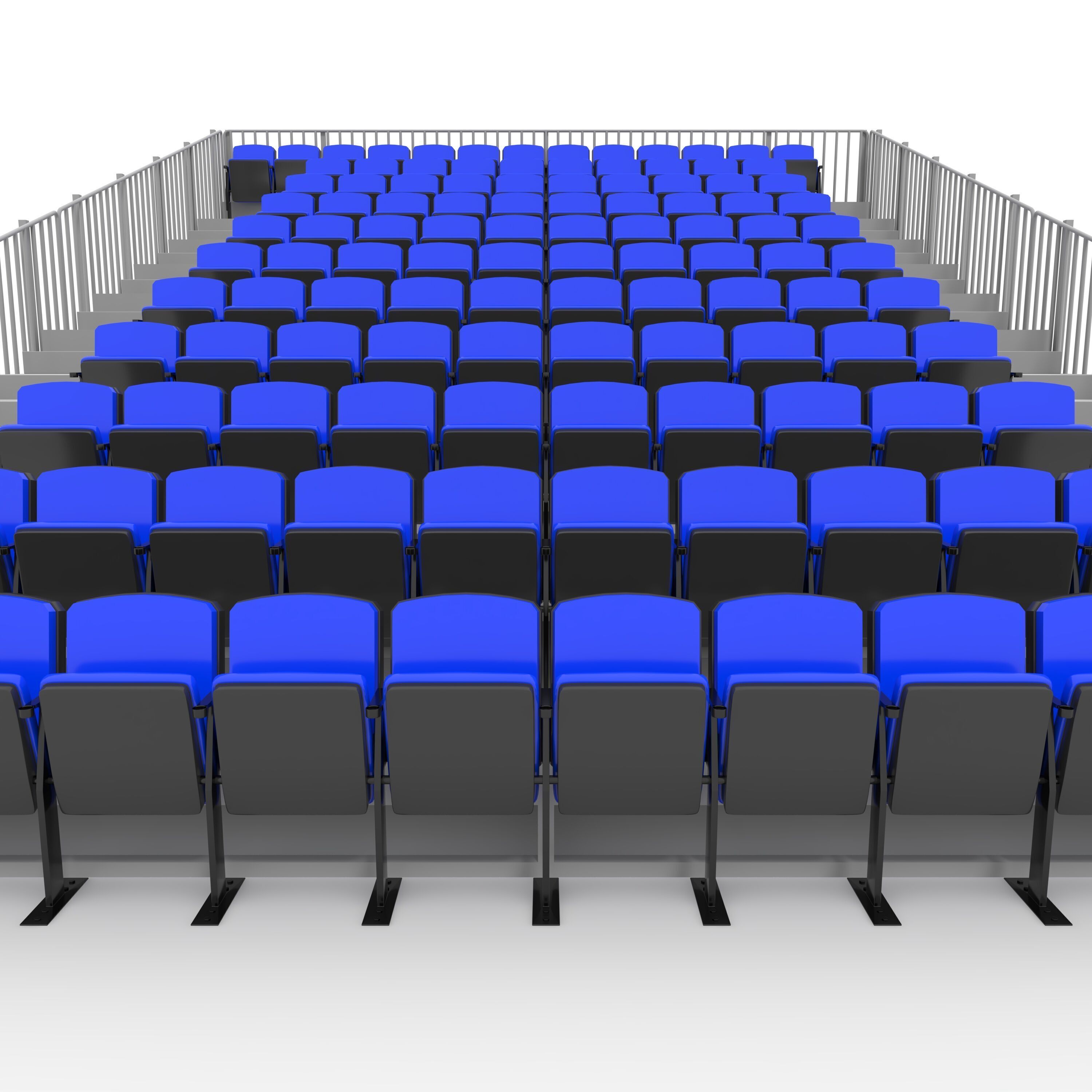 Bleachers 20 3D model_18